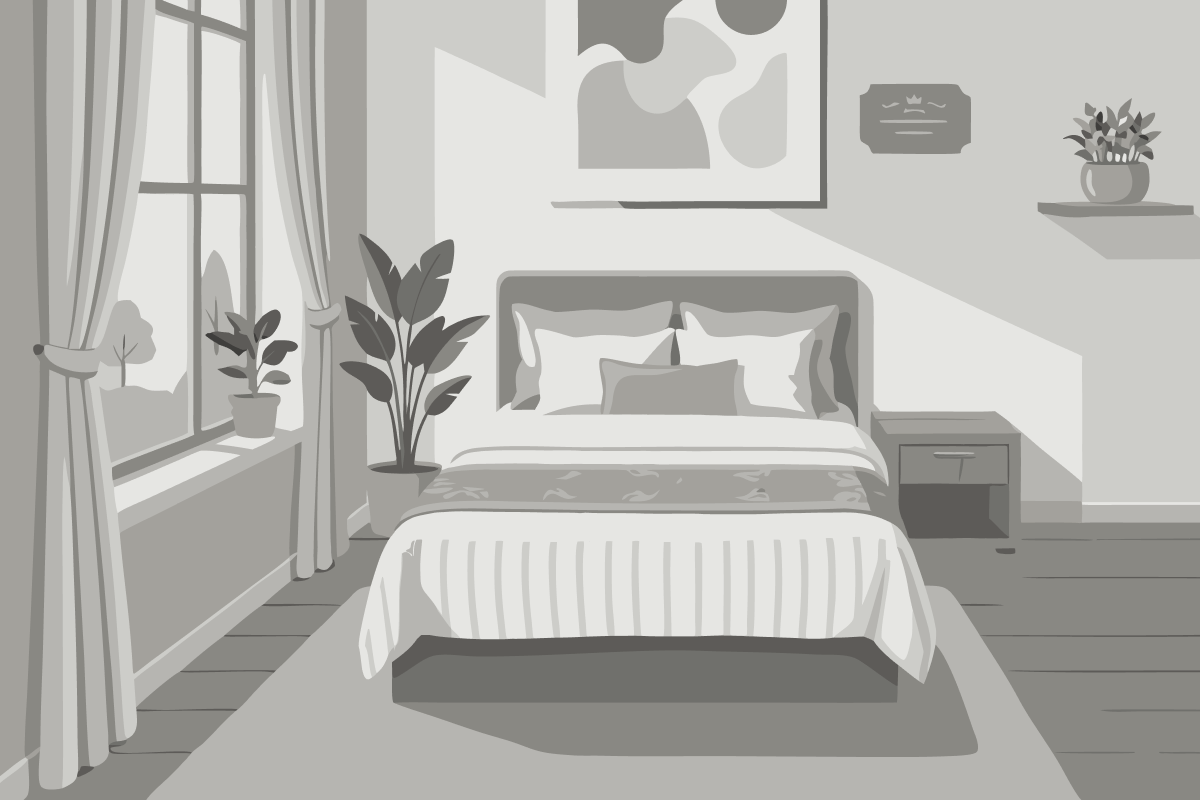 Standard Double Room with Two Double Beds
